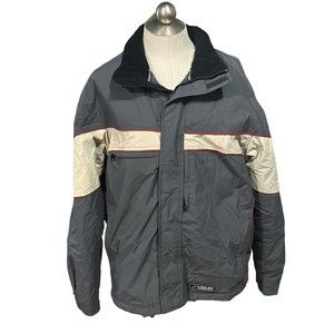 Liquid Snowboarding Jacket Insulated Zip  Internal Pockets‎ Sz M EUC